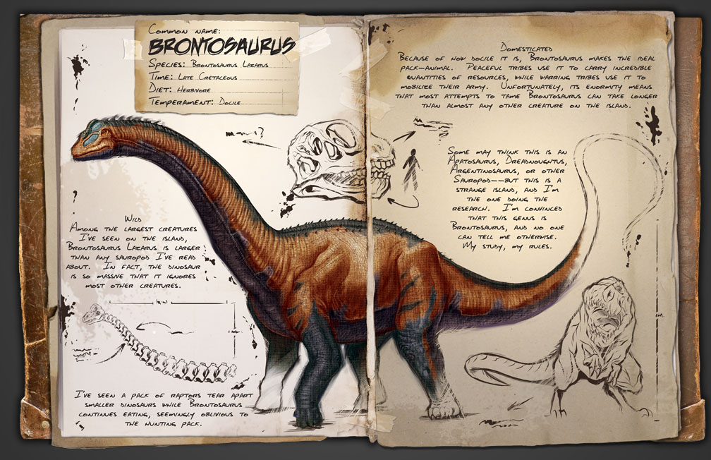 ブロントサウルス Brontosaurus 評価 Ark魂ーps4版ー