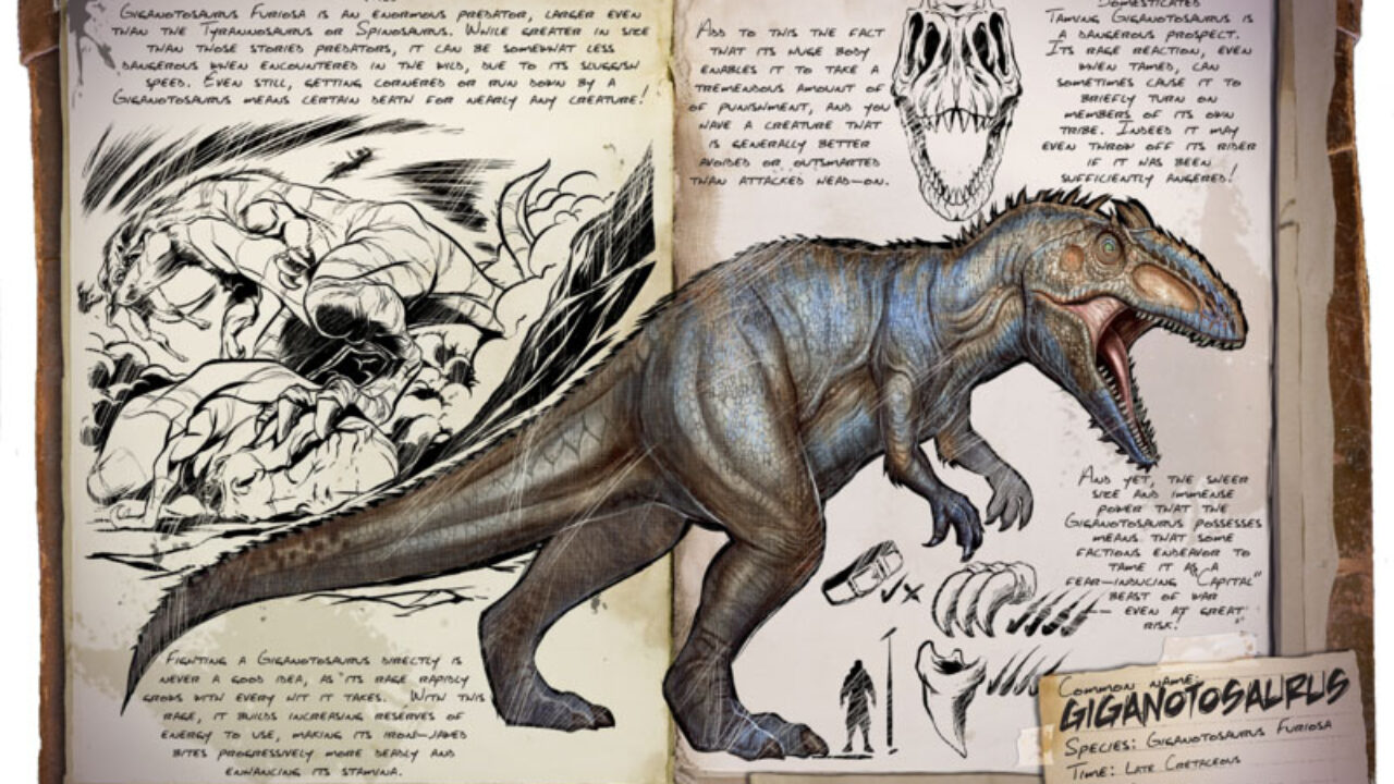 ギガノトサウルス[Giganotosaurus]評価 | Ark魂ーPS版ー