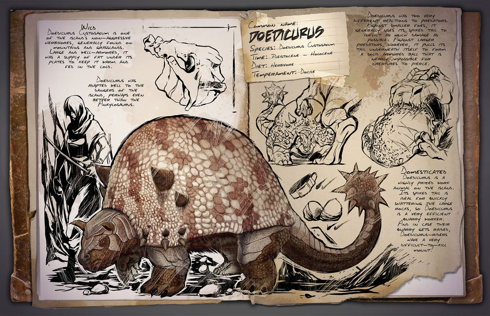 ドエディクルス Doedicurus 評価 Ark魂ーps4版ー ドエディクルス Doedicurus 評価 Ark魂ーps4版ー